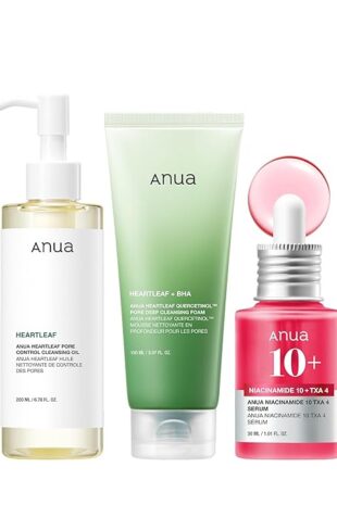 Anua 3-Step Glass Skin Beginner Set,